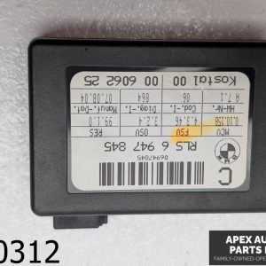 OEM 2005 BMW 745Li 4.4L Windshield Rain Light RLS Sensor Control