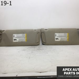 OEM 2005 Chevrolet Tahoe SUN VISOR SUNVISOR DRIVER PASENGER SET