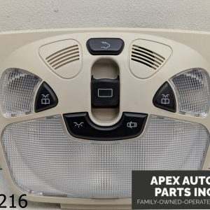 OEM 2005 Mercedes C240 2.6L  Overhead Console Beige