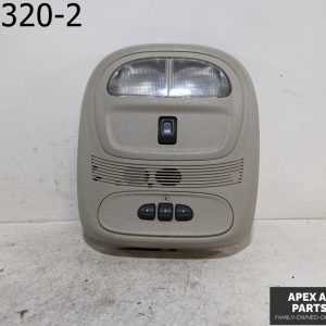 OEM 2005 Saab 9-7x OVERHEAD CONSOLE MAP DOME LIGHTS SUNROOF SWITCH HOMELINK