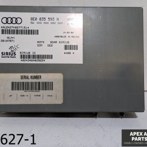 OEM 2006-2008 Audi A4 3.2L SIRIUS SATELLITE RADIO RECEIVER CONTROL MODULE