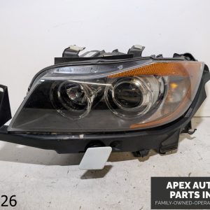 OEM 2006-2008 BMW E90 3-Series Left Driver Xenon Headlight Lamp W/ Washer