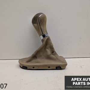 OEM 2006-2008 Mercedes CLS 500 5.0L Wood & Leather Floor Shifter Knob Boot Cover