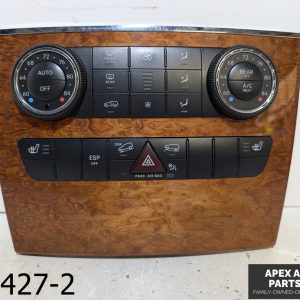 OEM 2006-2008 Mercedes ML350 3.5L AC Heater Climate Temperature Control Switch