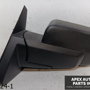 OEM 2006-2010 Jeep Commander 3.7L Left Driver Side Black Door Mirror Power