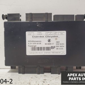 OEM 2006-2012 Mercedes R 350 3.5L Seat Control Module Right Side