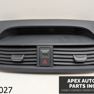 OEM 2006 Acura TL 3.2L Center Front Dash Dual A/c Air Vent Trim W Hazard Button