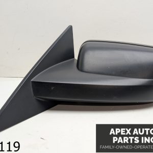 OEM 2006 Ford Mustang 4.0L Driver Left Side View Manual Door Mirror Black