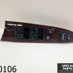 OEM 2006 Lexus IS350 3.5L DRIVER LEFT SIDE MASTER POWER WINDOW SWITCH