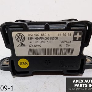 OEM 2007-2009 Audi Q7 3.6L GAS ESP YAW TURN RATE STABILITY SENSOR MODULE