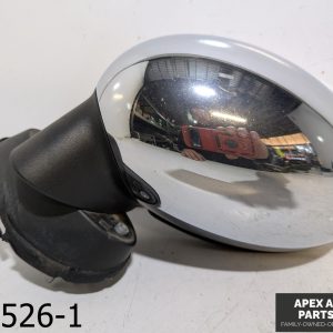 OEM 2007-2010 Mini Cooper 1.6L Driver Left Side View Power Door Mirror Chrome