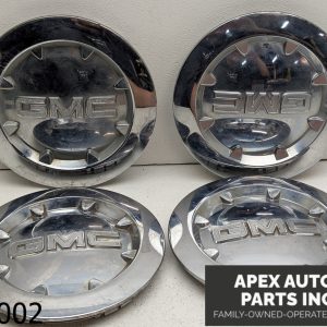 OEM 2007-2013 GMC Sierra 1500 5.3L WHEEL CENTER HUB CAPS CHROME SET 4