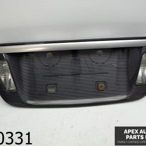 OEM 2007 Acura TL 3.2L Rear Trunk License Plate Trim Garnish Camera