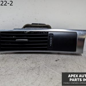 OEM 2007 Audi A6 3.1L Front Left Driver Side Heater A/C Air Vent W/ Silver Trim