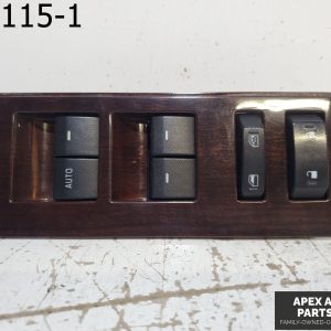 OEM 2007 Ford Explorer Left Driver Master Window Switch Assembly