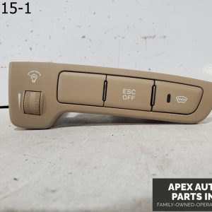 OEM 2007 KIA Rondo 2.7L LH DASH LIGHT DIMMER CONTROL SWITCH W/ TRIM BEZEL