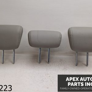 OEM 2008 Acura RDX 2.3L Rear Headrest Set Leather Non Smoker Headrest