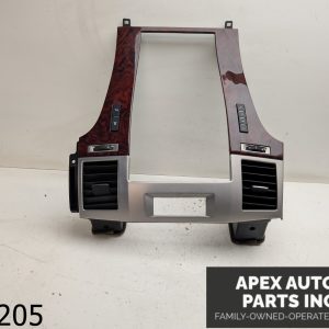 OEM 2008 Cadillac Escalade 6.2L Center Dash Trim Radio Bezel Vent