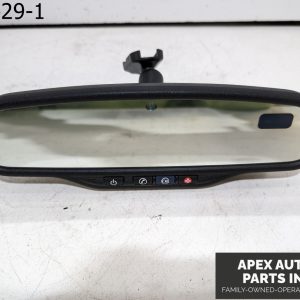 OEM 2008 GMC Acadia 3.6L Rear View Mirror Auto Dim Map Lights Reading SOS Switch