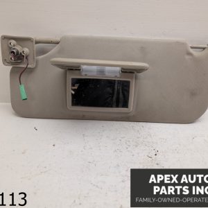 OEM 2008 Lincoln MKX 3.5L Sun Visor with Mirror & Illumination Left