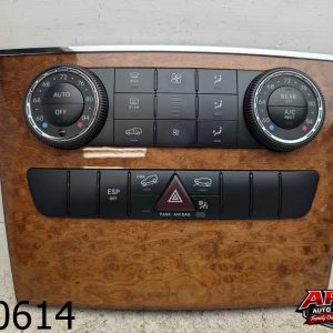 OEM 2008 Mercedes ML350 3.5L AC HEATER CLIMATE CONTROL UNIT PANEL