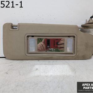 OEM 2008 Saturn Aura 2.4L Passenger Sun Visor Mirror Right Sunvisor JF1KE