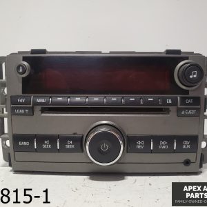 OEM 2008 Saturn Vue 3.6L AM FM CD Player Radio Receiver E01B20023
