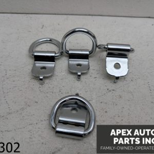 OEM 2008 Toyota Prius 1.5L TRUNK CARGO HOOKS CHROME SET