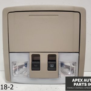 OEM 2009-2012 Lincoln MKT 3.5L Power Overhead Console Front Roof Storage Light