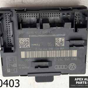 OEM 2009 Audi A4 2.0L FRONT Door Right Control Module Unit