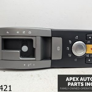 OEM 2009 Land Range Rover 4.2L GEAR SHIFTER TRIM BEZEL W/ CONTROL SWITCHES