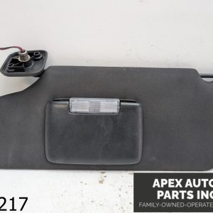 OEM 2009 Lincoln MKS 3.7L left driver Sun visor w/garage opener