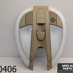 OEM 2009 Mercedes E320 3.0L Overhead Dome Map Light Lamp Sun Roof Gray