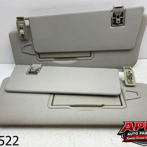 OEM 2009 Mercedes GL450 4.6L Front Side Sun Visor Shade Beige Set