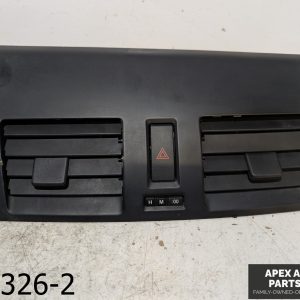 OEM 2010-2011 Mazda 3 Mazda3 2.5L Dash Air Vent Hazard Switch Assembly Trim