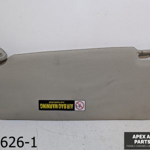 OEM 2010-2012 Acura RDX 2.3L Passenger Sun Visor Mirror Left Sunvisor Grey