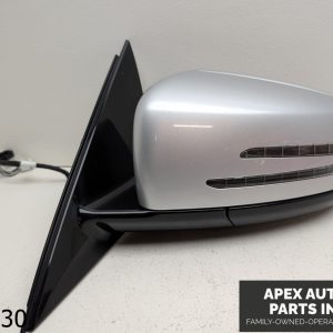OEM 2010-2013 Mercedes E350 3.5L Left Side Rear View Door Mirror w/ Blind Spot