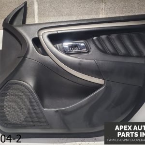 OEM 2010-2019 Ford Taurus 3.5L Interior Door Trim Panel Black Right Side