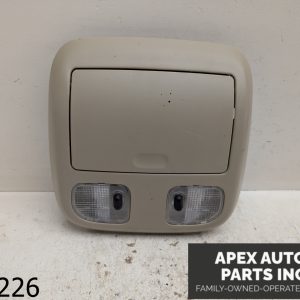 OEM 2010 Ford Fusion Hybrid 2.5L Overhead Dome Light Console Tan W/Sunroof