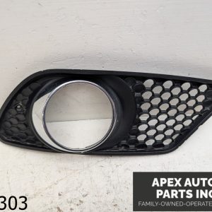 OEM 2010 Mercedes C300 3.0L Right Front Fog Light Cover Grille W/ Chrome Ring