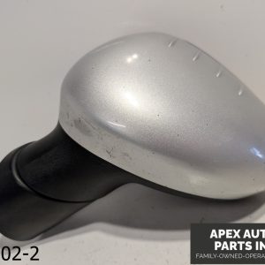 OEM 2011-2013 Ford Fiesta 1.6L Left Driver Side View Door Mirror Silver