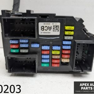 OEM 2011 Cadillac Escalade 6.2L INTERIOR DASH DISTRIBUTION FUSE BOX