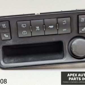 OEM 2011 GMC Acadia 3.6L Heated Seat Rear Wiper Traction Switch