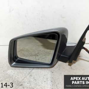 OEM 2012-2014 Mercedes C250 3.0L Front Left Door Side View Mirror Silver