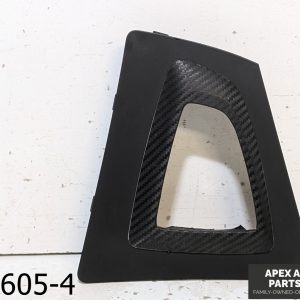 OEM 2012-2015 BMW 320i 2.0L Gear Selector Shifter Cover Bezel Trim Black