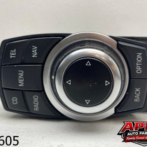 OEM 2012 BMW 528i 2.0L CENTER CONSOLE MENU RADIO INFO GPS SWITCH BUTTON I-DRIVE