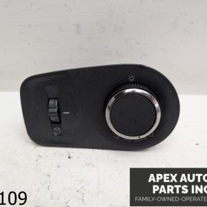 OEM 2012 Cadillac SRX 3.6L HEADLIGHT LAMP & FOG LIGHT CONTROL SWITCH