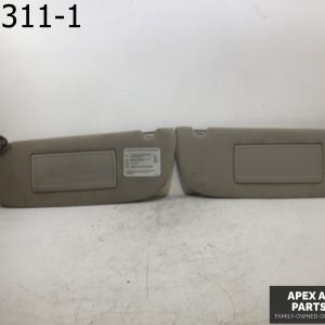 OEM 2012 Ford Edge Sun Visor Driver Passenger LH RH Cloth