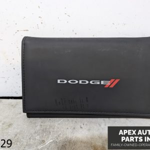 OEM 2013-2016 Dodge Dart 2.4L Owners Manual W/ Case GT
