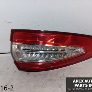 OEM 2013-2016 Ford Fusion 2.5L Left Tail Light Assembly quarter panel mounted